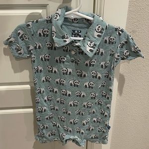 12-18 month kickee pants panda romper